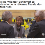 23 Janvier 2017 - Eveline Widmer-Schlumpf exprime ses doutes sur RIE III (RTS)