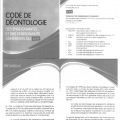 thumbnail of Code de déontologie du SER – 2012